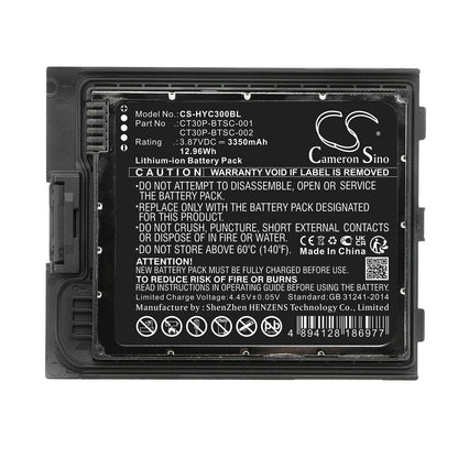 Replacement Battery for Honeywell  CT30 XP – Barcode Scanner – 3350mAh / 12.96Wh / 3.87V