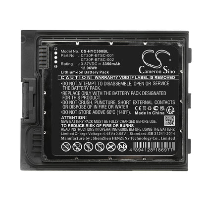 Replacement Battery for Honeywell CT30 XP – Barcode Scanner – 3350mAh / 3.87V