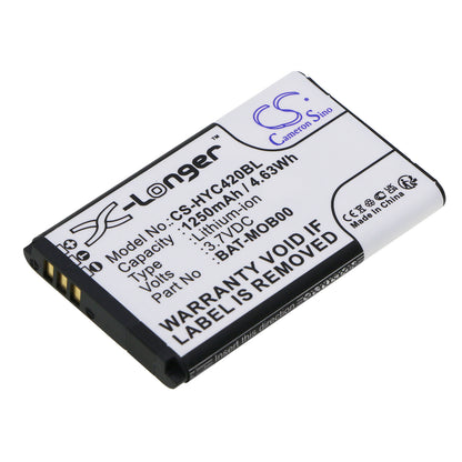 Replacement Battery for Honeywell Captuvo SL22 – Barcode Scanner – 1250mAh / 3.7V - image 1