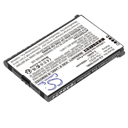 Replacement Battery for Dolphin  60s – Barcode Scanner – 1600mAh / 5.92Wh / 3.7V