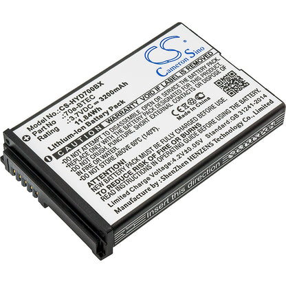 Replacement Battery for Dolphin | Honeywell 60s – Barcode Scanner – 3200mAh / 3.7V - image 1