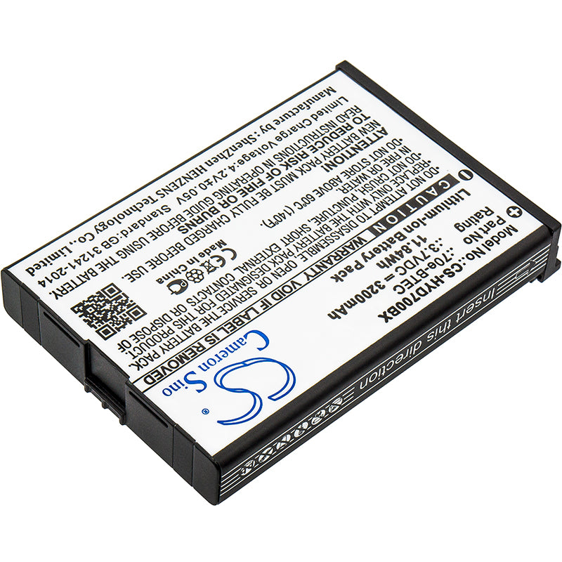 Replacement Battery for Dolphin | Honeywell 60s – Barcode Scanner – 3200mAh / 3.7V - image 2