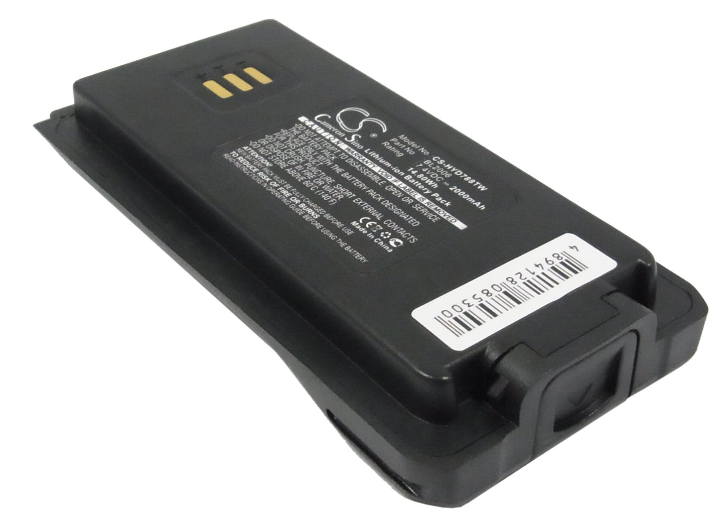 Replacement Battery for Harris  HDP100 – Two-Way Radio – 2000mAh / 14.80Wh / 7.4V
