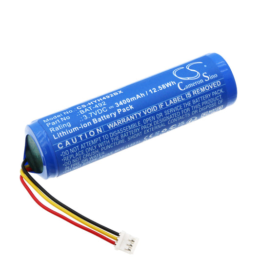 Replacement Battery for Honeywell HH492 – Barcode Scanner – 3400mAh / 3.7V