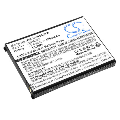 Replacement Battery for Hytera PCN550 – Two-Way Radio – 4000mAh / 3.8V - image 1