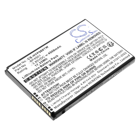 Replacement Battery for Hytera PNC460 – Two-Way Radio – 4500mAh / 3.85V