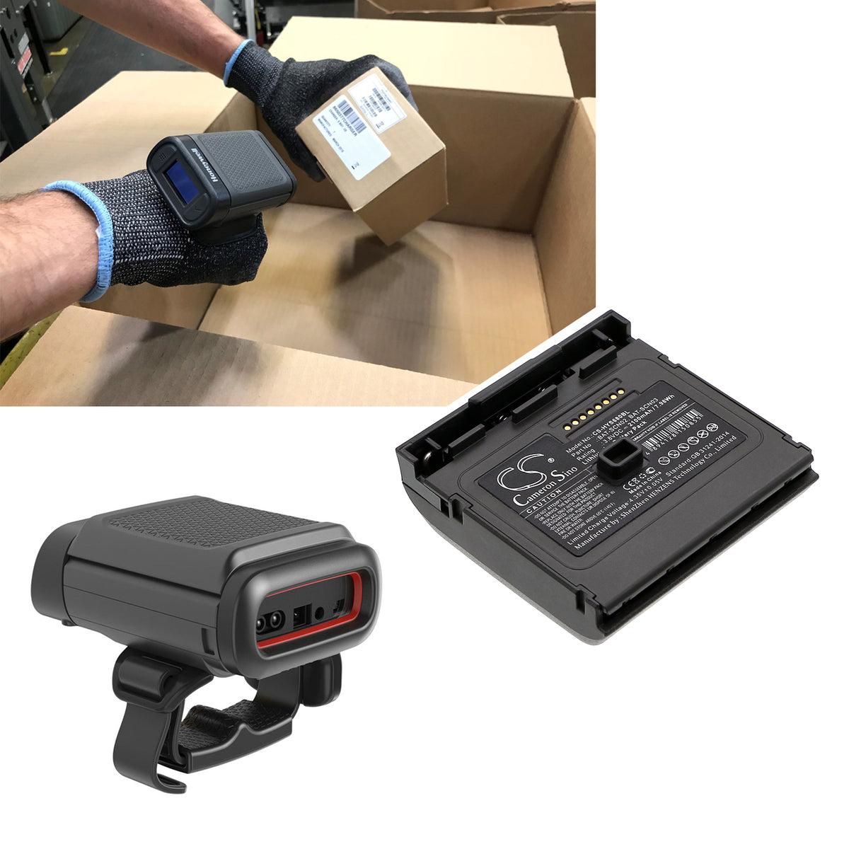 Replacement Battery for Honeywell 8680i – Barcode Scanner – 2100mAh / 3.8V