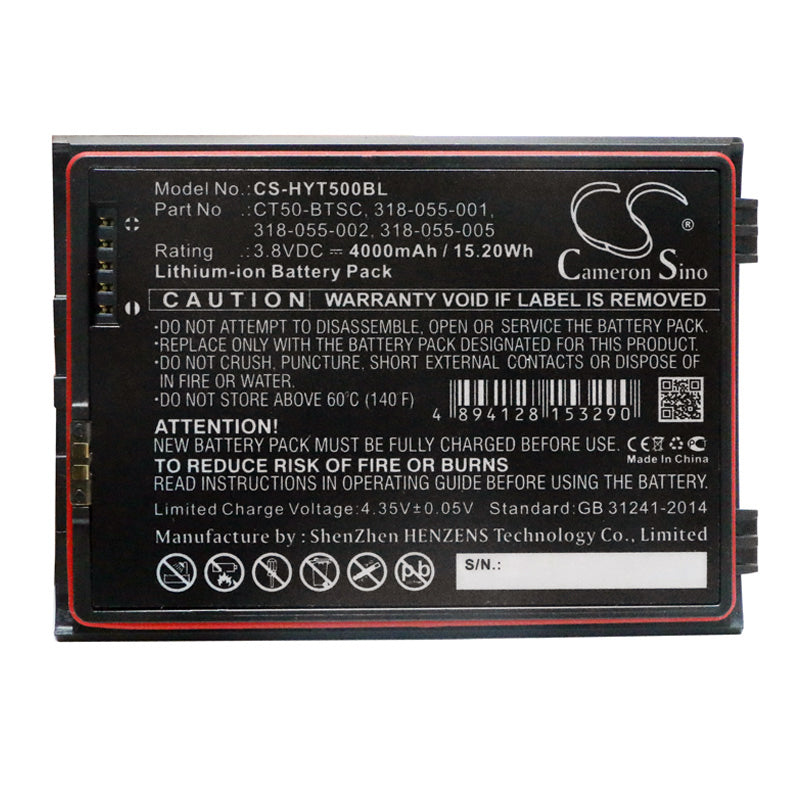 Replacement Battery for Honeywell | Dolphin CT40 – Barcode Scanner – 4000mAh / 3.8V - image 3