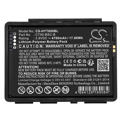 Replacement Battery for Honeywell CT50 – Barcode Scanner – 4700mAh / 3.8V