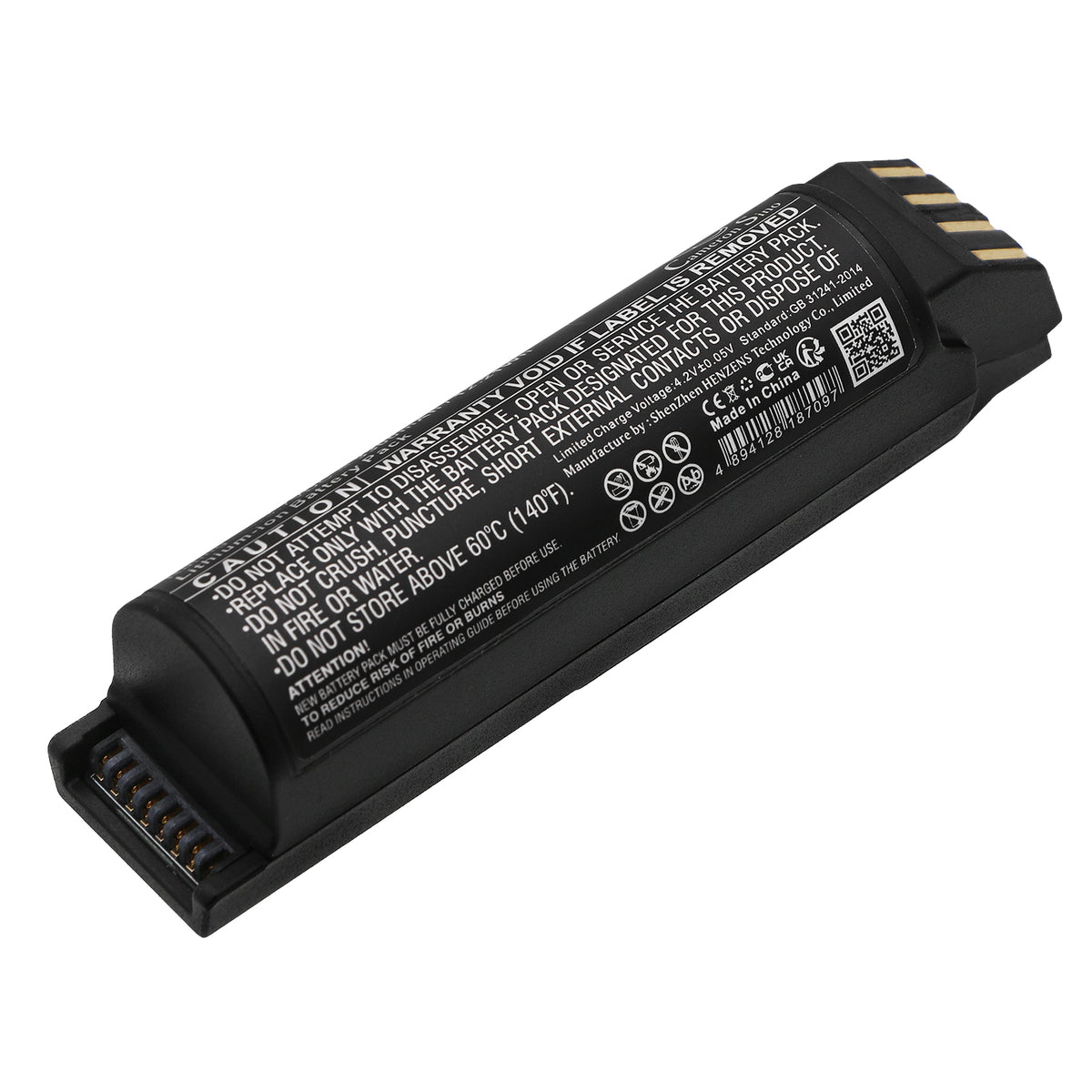 Replacement Battery for Honeywell Xenon Ultra 1960 – Barcode Scanner – 3300mAh / 3.7V