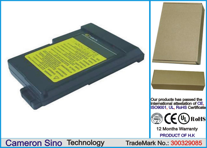 Replacement Battery for IBM ThinkPad 390 – Notebook, Laptop – 4400mAh / 11.1V - image 1