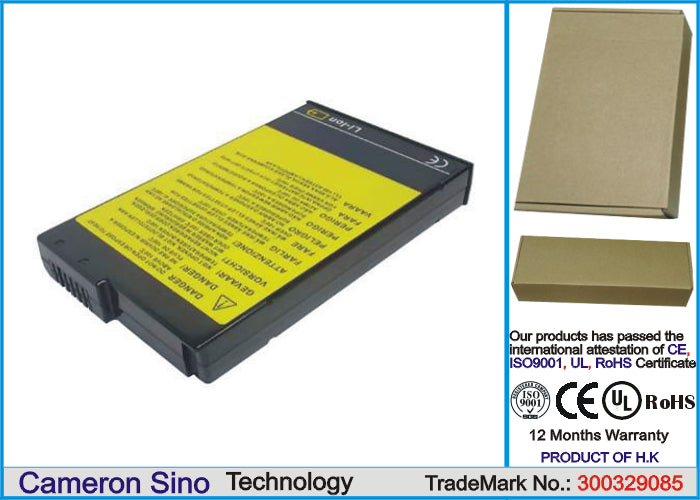 Replacement Battery for IBM ThinkPad 770 – Notebook, Laptop – 6600mAh / 10.8V - image 1