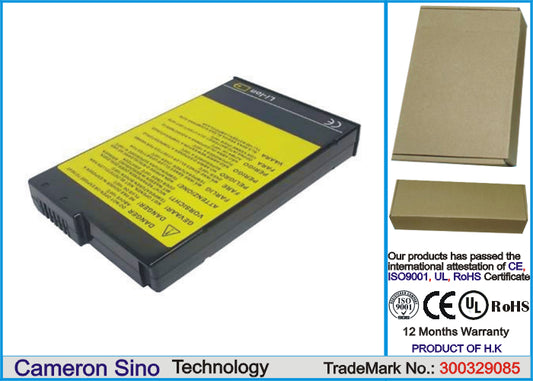 Replacement Battery for IBM ThinkPad 770 – Notebook, Laptop – 6600mAh / 10.8V - image 1