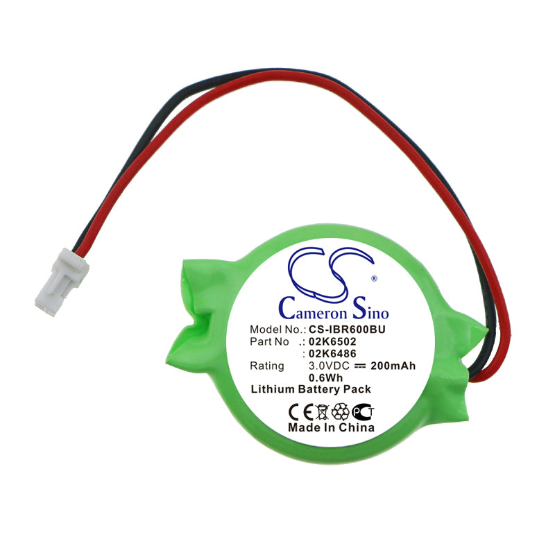 Replacement Battery for IBM ThinkPad 600 – CMOS BackUp – 200mAh / 3V