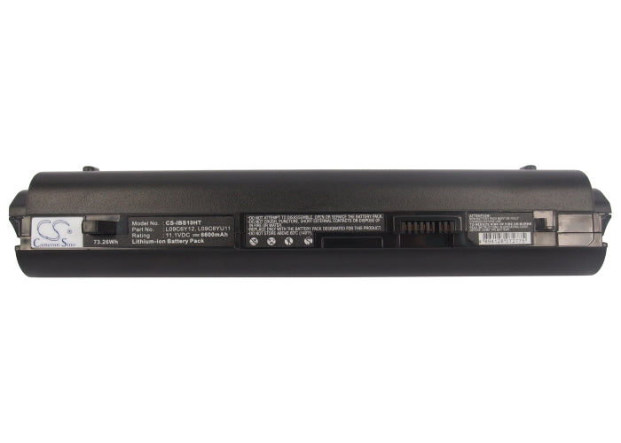 Replacement Battery for Lenovo  ideapad S10-2 – Notebook, Laptop – 6600mAh/73.26Wh / 11.1V