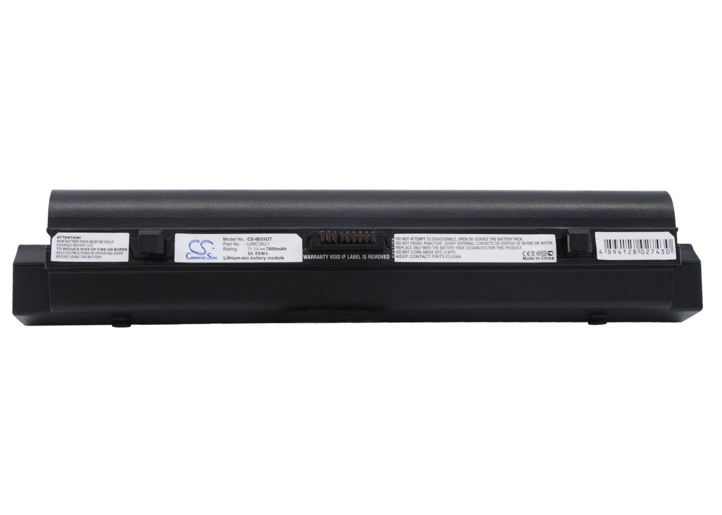 Replacement Battery for Lenovo  ideapad S10 – Notebook, Laptop – 7800mAh / 11.1V
