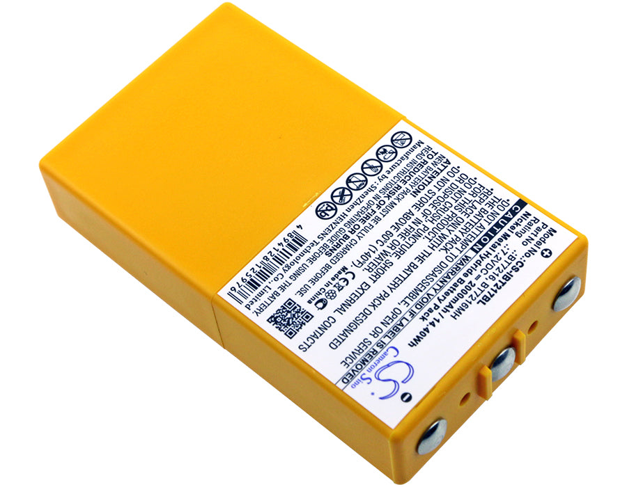 Replacement Battery for Itowa Boggy – Crane Remote Control – 2000mAh / 7.2V - image 2