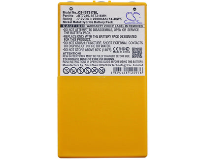 Replacement Battery for Itowa Boggy – Crane Remote Control – 2000mAh / 7.2V - image 3