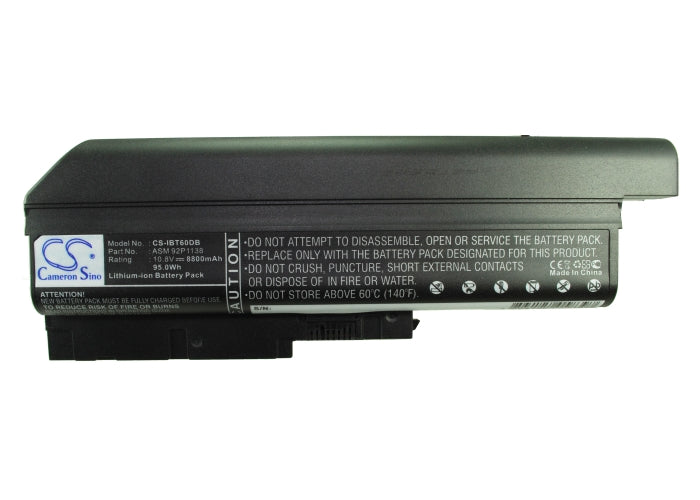 Replacement Battery for IBM ThinkPad R60 – Notebook, Laptop – 8800mAh / 10.8V - image 1