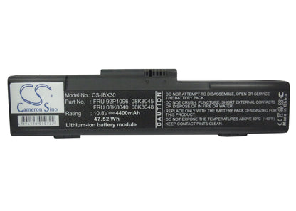 Replacement Battery for IBM ThinkPad X30 – Notebook, Laptop – 4400mAh / 10.8V - image 5