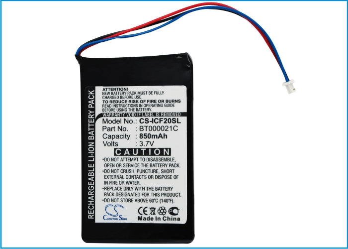 Replacement Battery for Navman F20 – GPS, Navigator – 850mAh / 3.7V - image 4