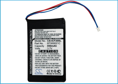 Replacement Battery for Navman F20 – GPS, Navigator – 850mAh / 3.7V - image 4