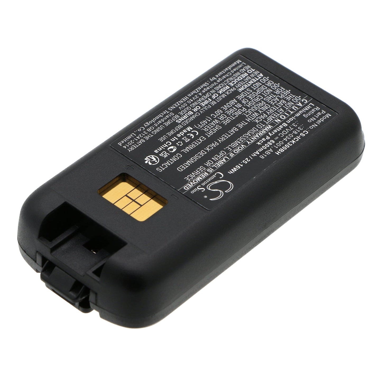 Replacement Battery for Honeywell  CK65 – Barcode Scanner – 6800mAh / 25.16Wh / 3.7V