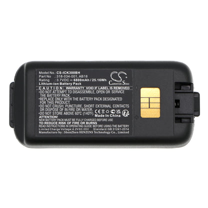 Replacement Battery for Intermec CK3 – Barcode Scanner – 6800mAh / 3.7V