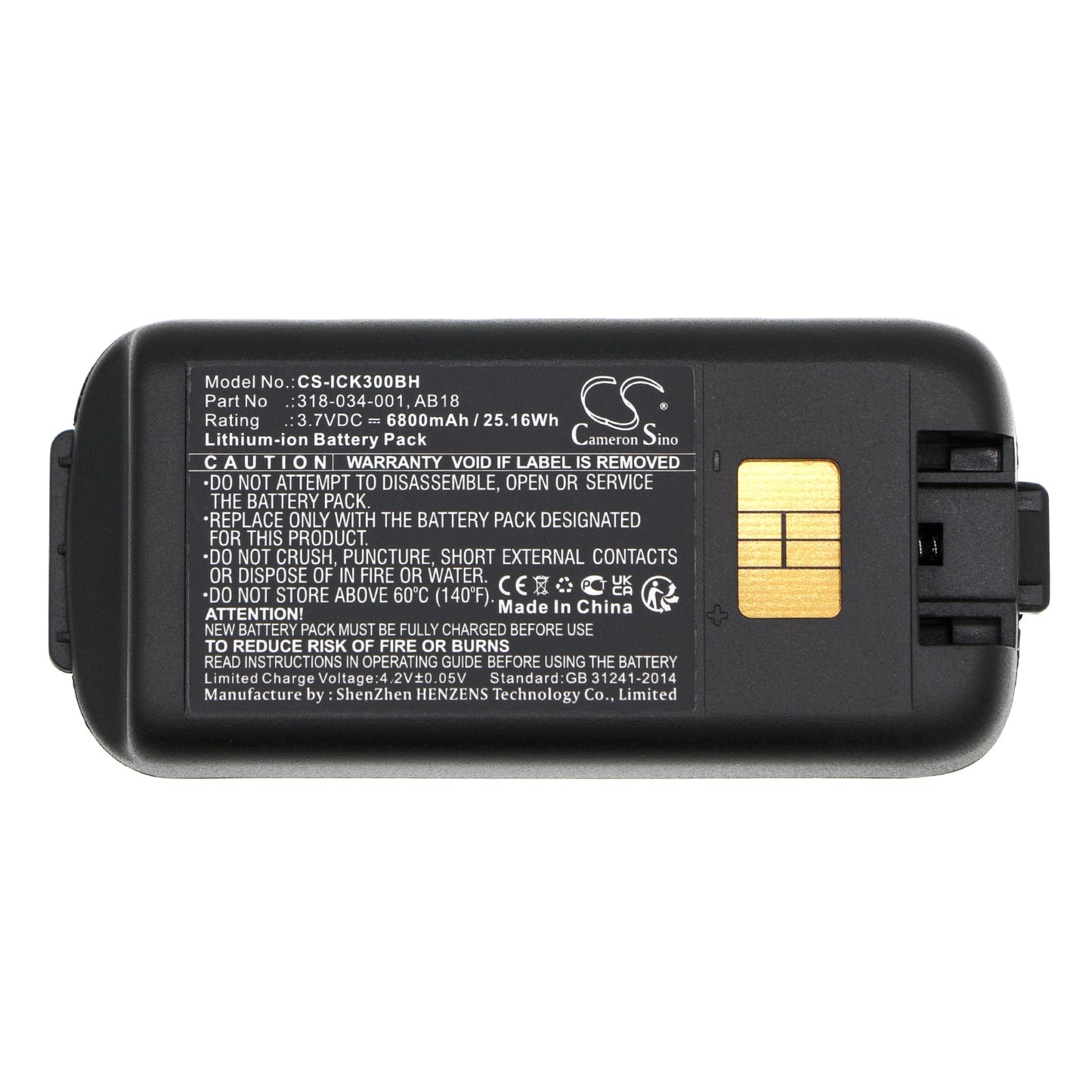 Replacement Battery for Dolphin  CK65 – Barcode Scanner – 6800mAh / 25.16Wh / 3.7V