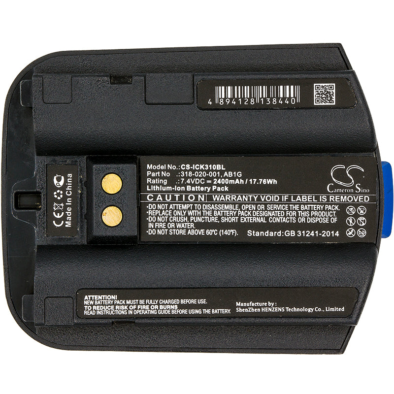 Replacement Battery for Intermec CK30 – Barcode Scanner – 2400mAh / 7.4V - image 3