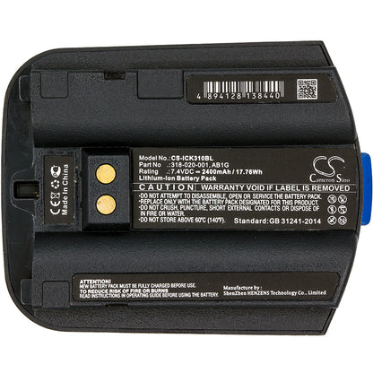 Replacement Battery for Intermec CK30 – Barcode Scanner – 2400mAh / 7.4V - image 3