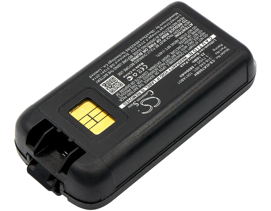 Replacement Battery for Intermec CK70 – Barcode Scanner – 6800mAh / 3.7V - image 2