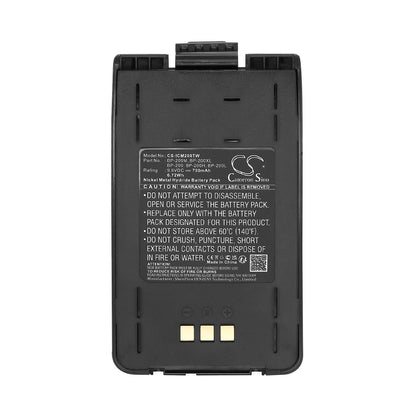 Replacement Battery for Icom IC-A5 – Two-Way Radio – 700mAh / 9.6V