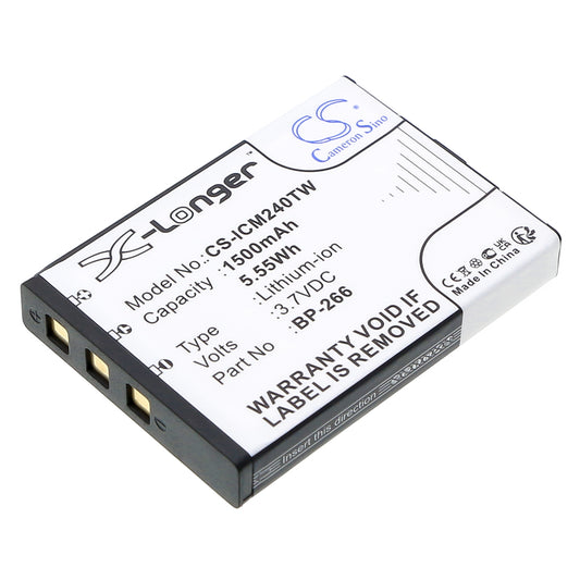 Replacement Battery for Polmar | Icom NAVY-015F – Two-Way Radio – 1500mAh / 3.7V