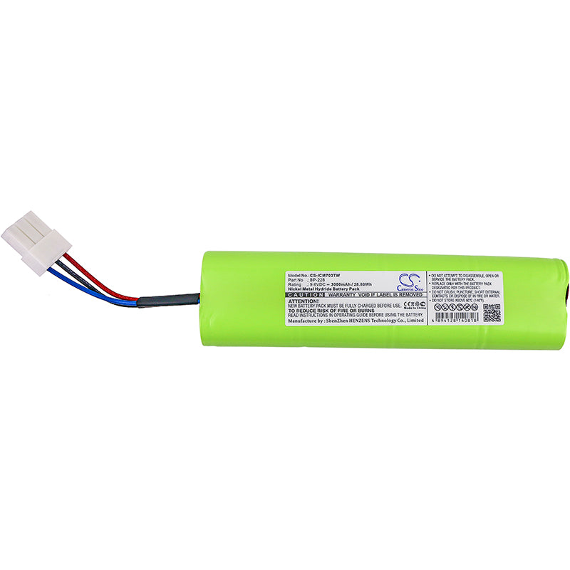 Replacement Battery for Icom IC-703 – Two-Way Radio – 3000mAh / 9.6V - image 3
