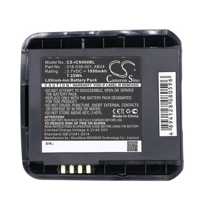 Replacement Battery for Intermec  CN50 – Barcode Scanner – 1950mAh / 7.22Wh / 3.7V