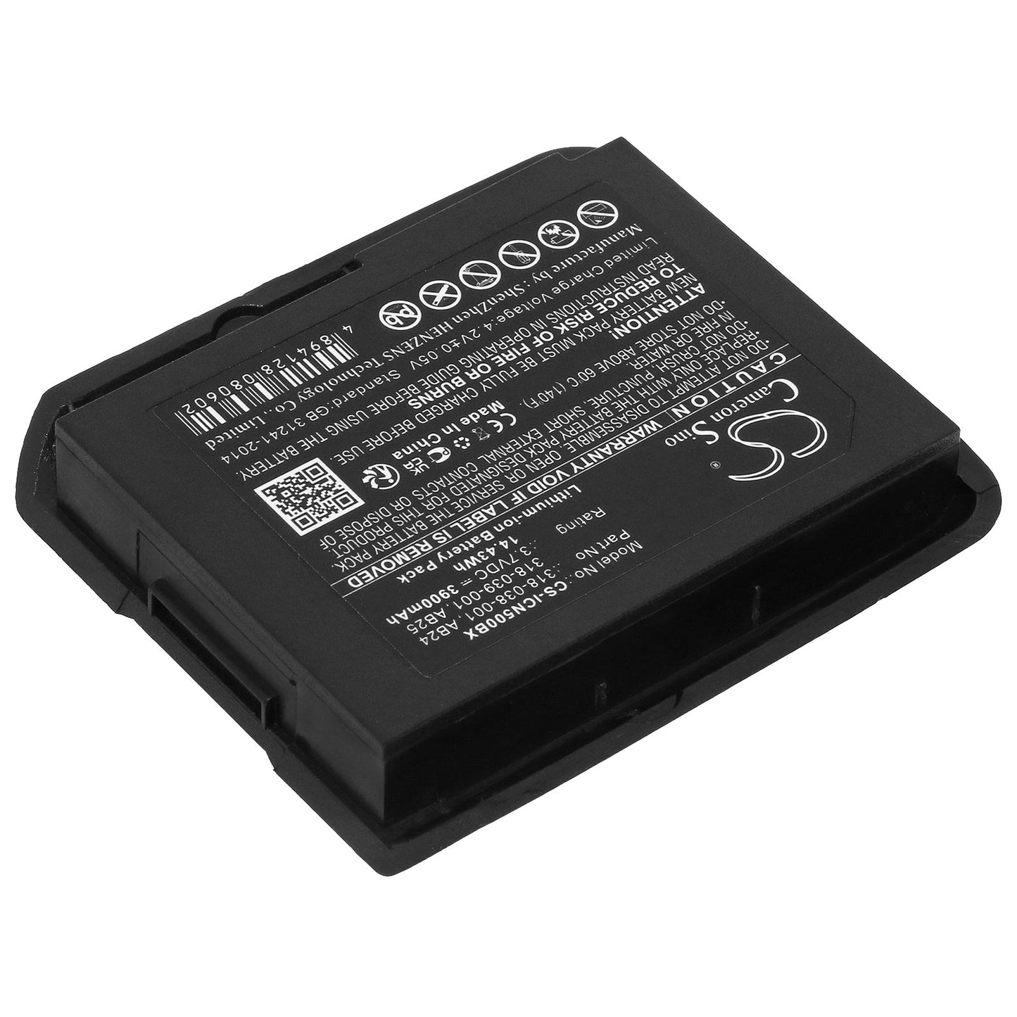 Replacement Battery for Intermec  CN50 – Barcode Scanner – 3900mAh / 14.43Wh / 3.7V