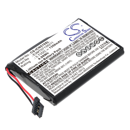Replacement Battery for Navman iCN 510 – GPS, Navigator – 1350mAh / 3.7V