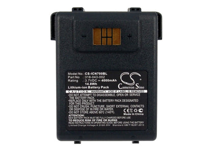 Replacement Battery for Intermec CN70 – Barcode Scanner – 4000mAh / 3.7V