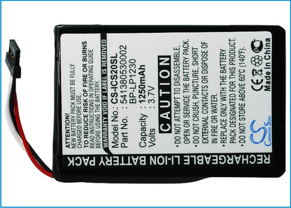 Replacement Battery for Navman S20 – GPS, Navigator – 1250mAh / 3.7V - image 4