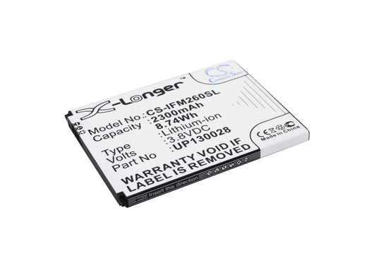 Replacement Battery for Infocus M210 – Mobile, SmartPhone – 2300mAh / 3.8V