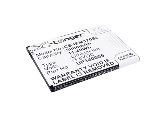 Replacement Battery for Infocus M320 – Mobile, SmartPhone – 3000mAh / 3.8V