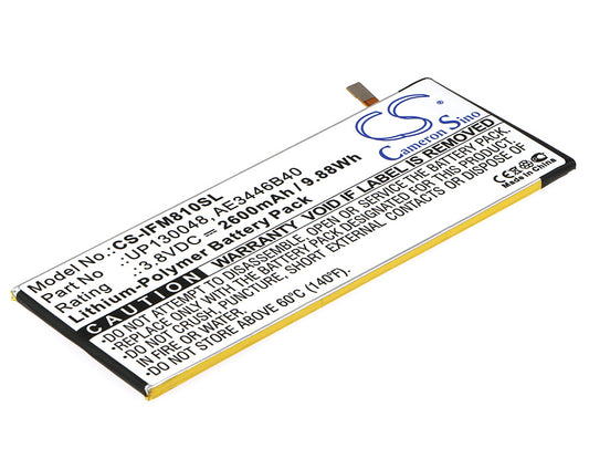 Replacement Battery for Infocus M810 – Mobile, SmartPhone – 2600mAh / 3.8V