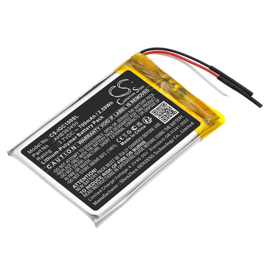 Replacement Battery for iGpsport BSC100 – GPS, Navigator – 700mAh / 3.7V