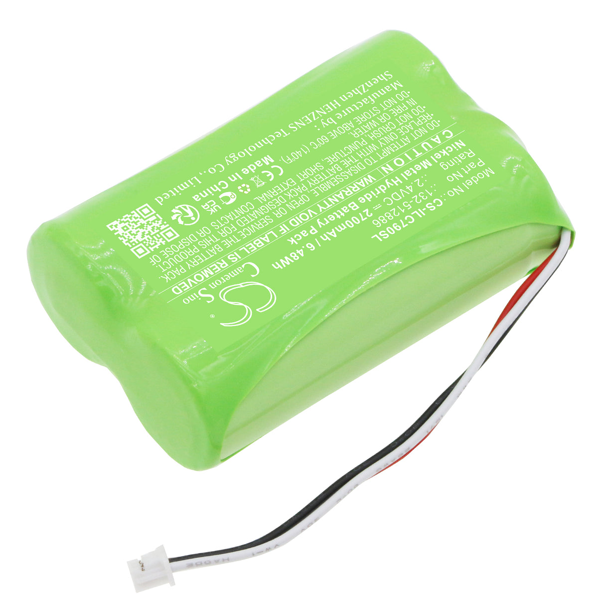 Replacement Battery for ILCO | Dorma 79 Lock – Door Lock – 2700mAh / 2.4V