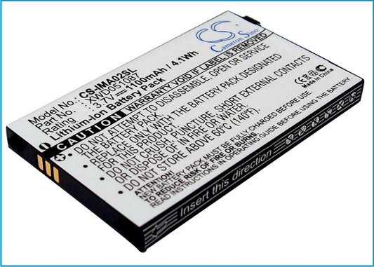 Replacement Battery for Dopod | I-Mate Pean – Mobile, SmartPhone – 1100mAh / 3.7V