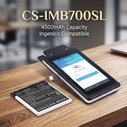 Replacement Battery for Ingenico M70 – Payment Terminal – 4500mAh / 3.8V