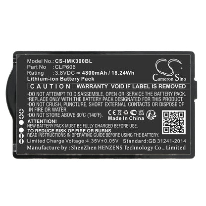 Replacement Battery for IDATA K3 – Barcode Scanner – 4800mAh / 3.8V