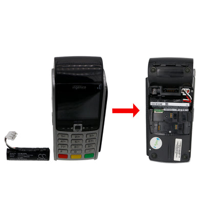 Replacement Battery for Ingenico | REA CARD | Newland Iwe280 – Payment Terminal – 2200mAh / 3.7V
