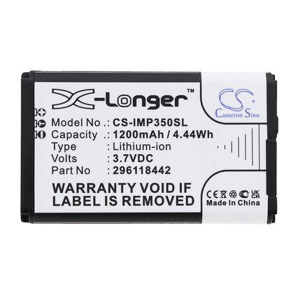Replacement Battery for Ingenico iSMP – Payment Terminal – 1200mAh / 3.7V